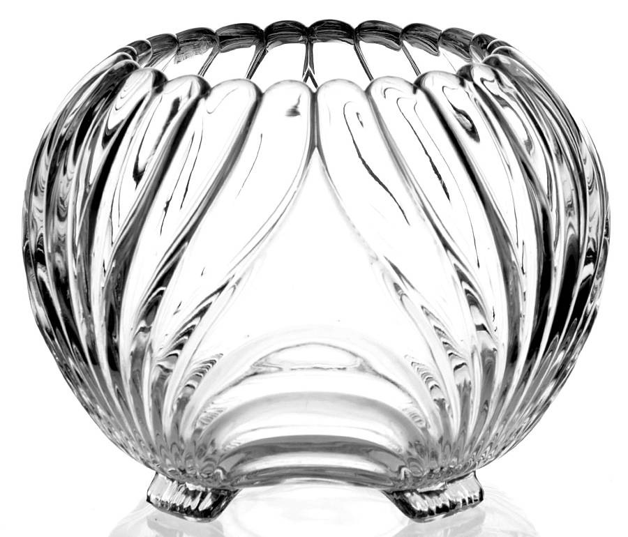 Caprice Clear (Stem 300) 8" Rose Bowl by Cambridge-1