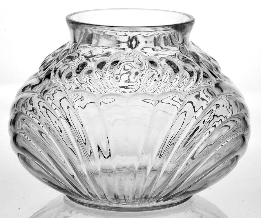 Caprice Clear (Stem 300) 4" Squat Short Neck Vase by Cambridge-1