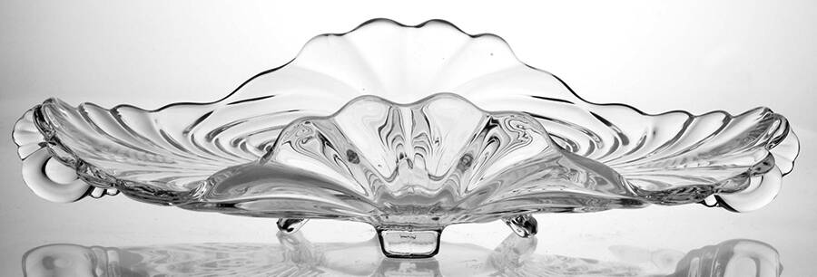 Caprice Clear (Stem 300) Low Banana Stand by Cambridge-1