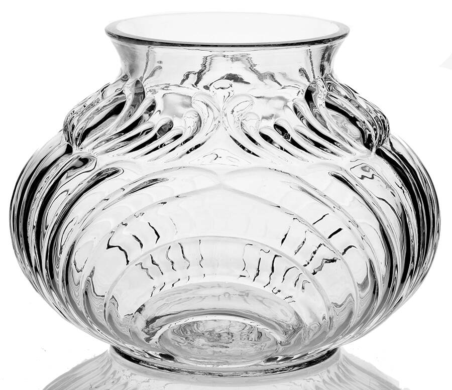 Caprice Clear (Stem 300) 5" Squat Short Neck Vase by Cambridge-1