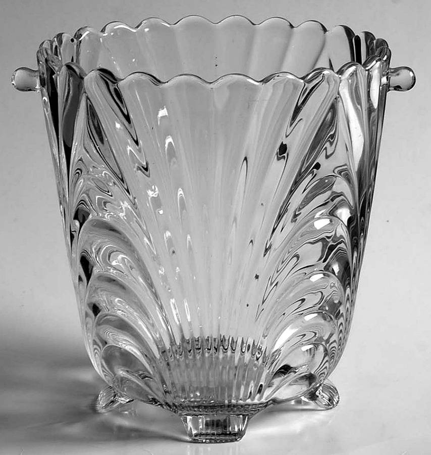 Caprice Clear (Stem 300) Ice Bucket, No Detachable Handle by Cambridge-1