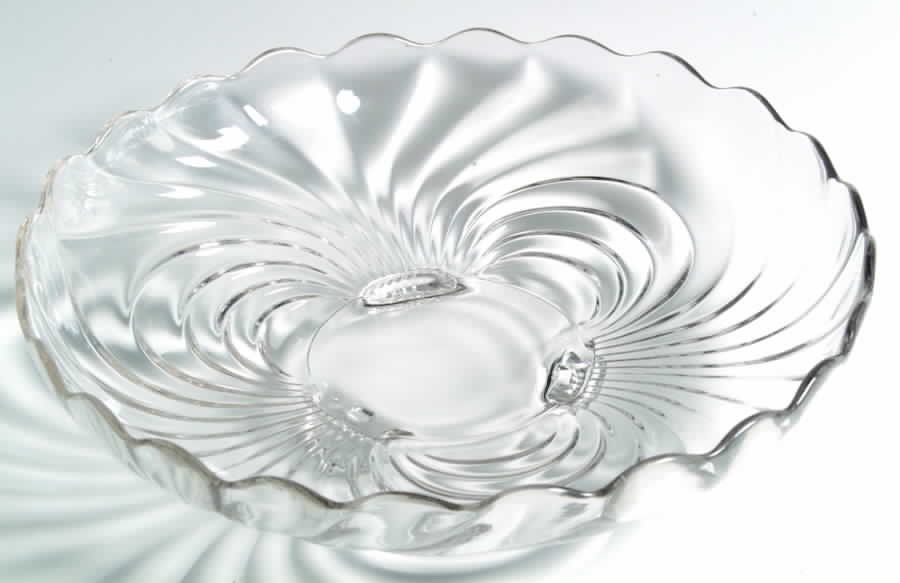 Caprice Clear (Stem 300) 13" 3-Toed Gardenia Bowl by Cambridge-1