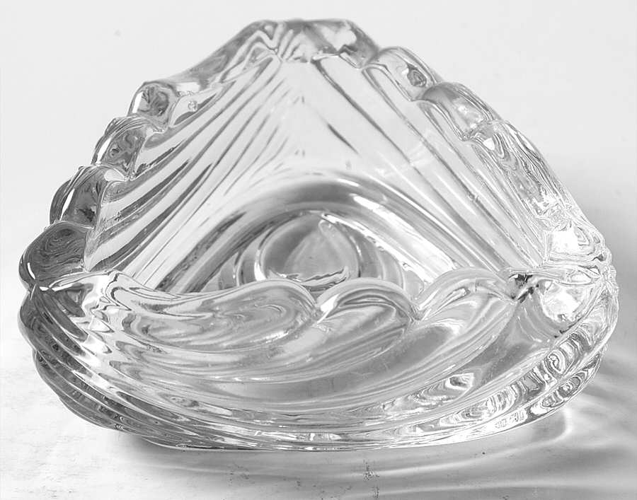 Caprice Clear (Stem 300) 3" Triangle Ashtray by Cambridge-1