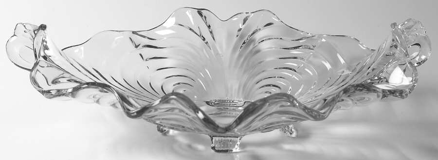 Caprice Clear (Stem 300) 13" Oval 4-Toed Handled Bowl by Cambridge-1