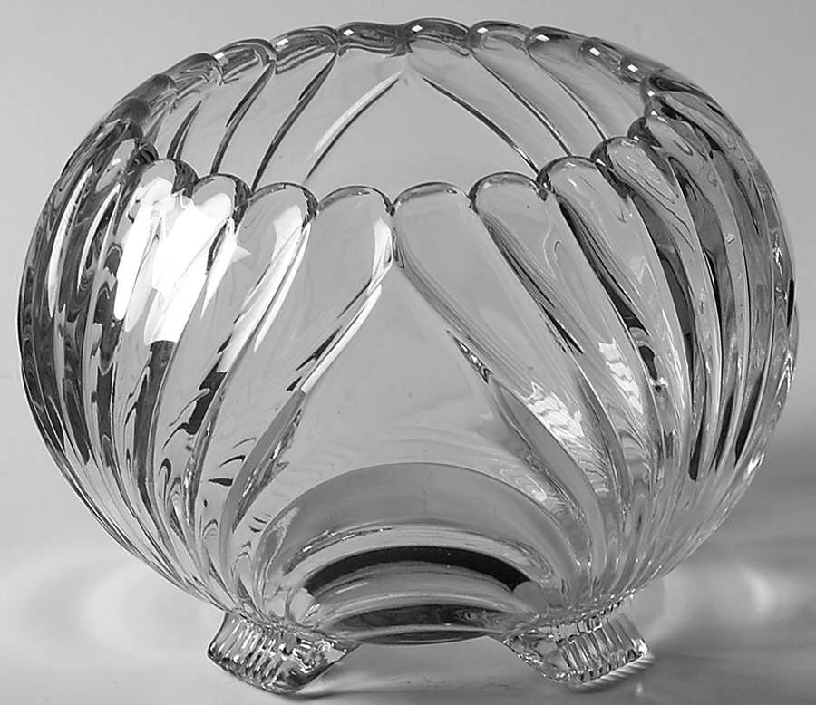 Caprice Clear (Stem 300) 6" Rose Bowl by Cambridge-1