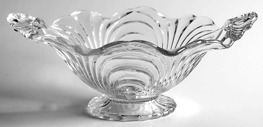 Caprice Clear (Stem 300) 2 Handled Footed Open Jam/Jelly by Cambridge-1