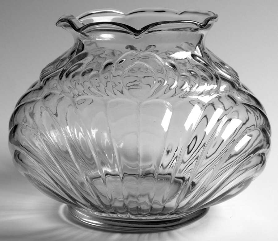 Caprice Clear (Stem 300) 5" Squat Ruffled Vase by Cambridge-1