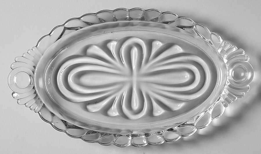 Caprice Clear (Stem 300) Mini Creamer/Sugar, Tray Only by Cambridge-1