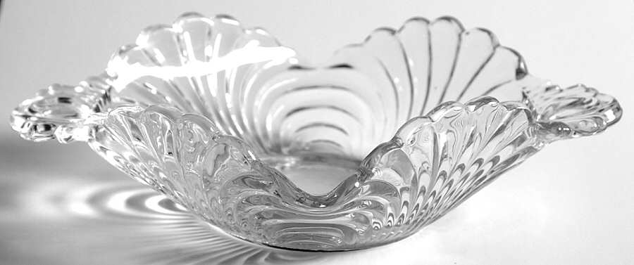 Caprice Clear (Stem 300) Handled Bon Bon by Cambridge-1