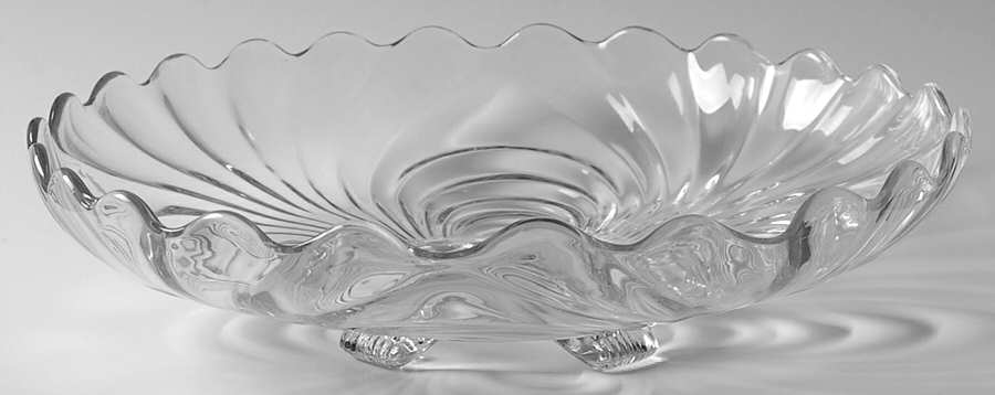 Caprice Clear (Stem 300) 10" 4-Toed Gardenia Bowl by Cambridge-1