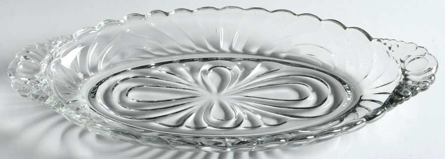 Caprice Clear (Stem 300) Creamer/Sugar, Tray Only by Cambridge-1