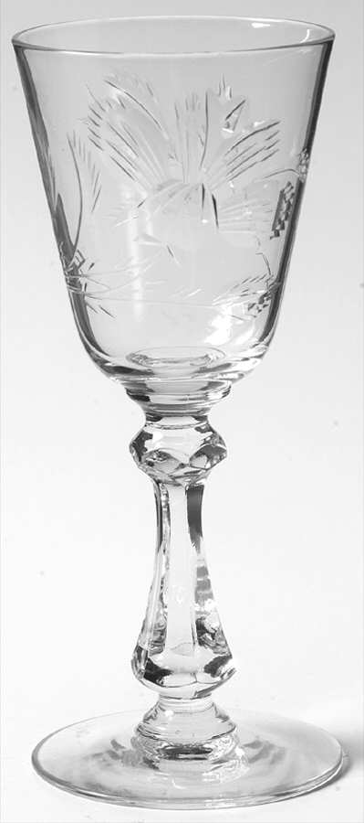 Cambridge Rose Wine Glass by Cambridge-1