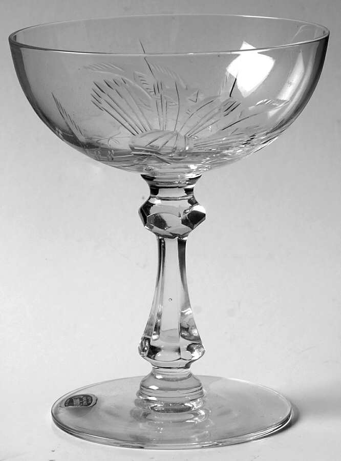 Cambridge Rose Champagne/Tall Sherbet by Cambridge-1