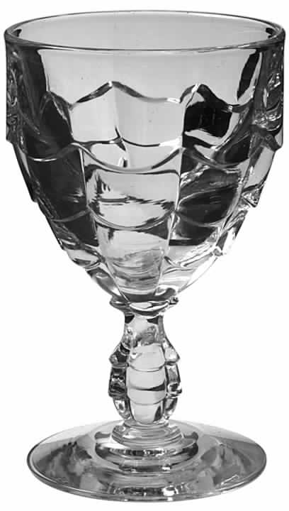 Cascade Clear Water Goblet by Cambridge-1