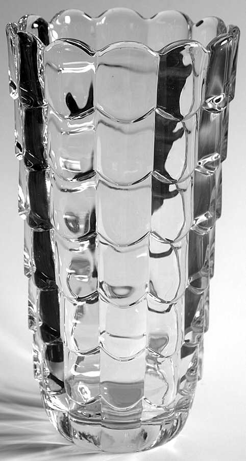 Cascade Clear 9" Flower Vase by Cambridge-1