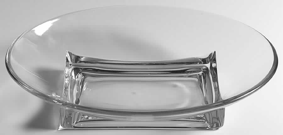 Cambridge Square (Square Base) 12" Oval Bowl by Cambridge-1