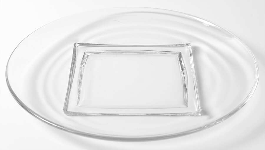 Cambridge Square (Square Base) Dinner Plate by Cambridge-1