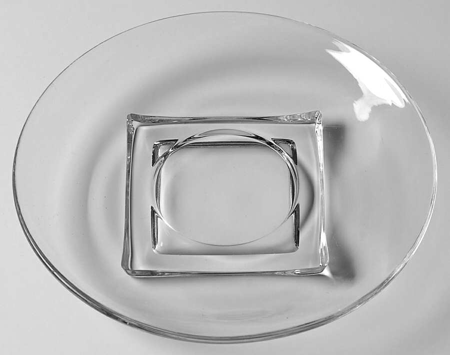 Cambridge Square (Square Base) Saucer only by Cambridge-1