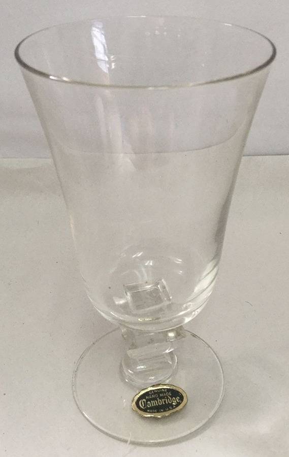 Cathedral Clear (Stem 1953) Juice Glass by Cambridge-1