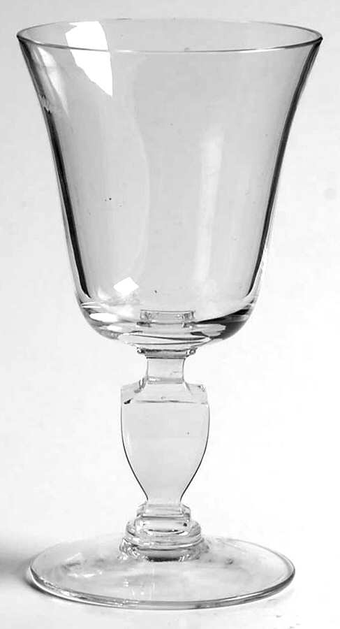 Cathedral Clear (Stem 1953) Wine Glass by Cambridge-1