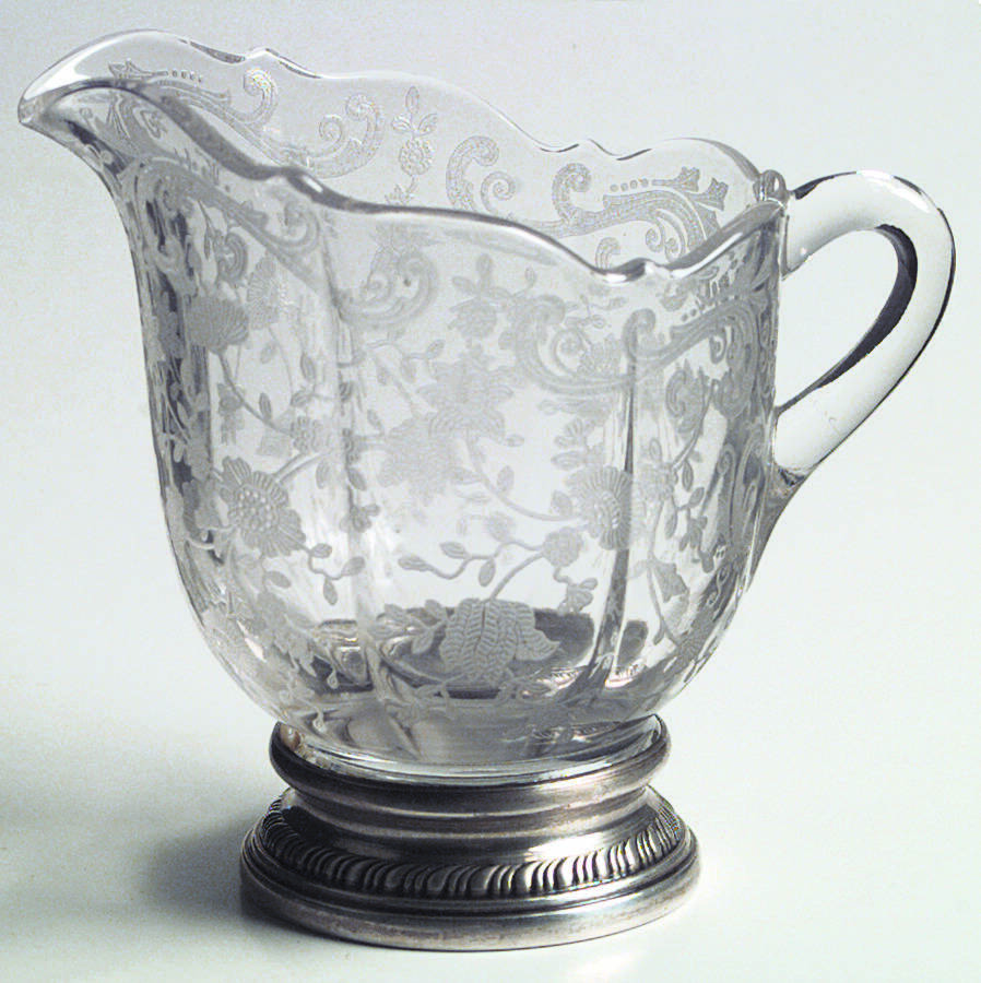 Chantilly Footed Creamer by Cambridge-1