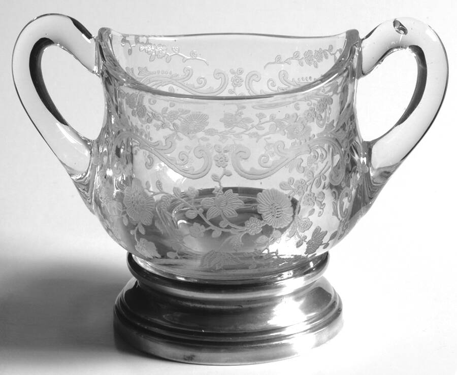 Chantilly Open Mini Sugar W/Sterling Base by Cambridge-1