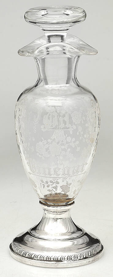 Chantilly (1) Oil/Vinegar Cruet & Stopper by Cambridge-1