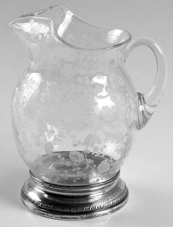 Chantilly 20 Oz Jug with Sterling Base by Cambridge-1