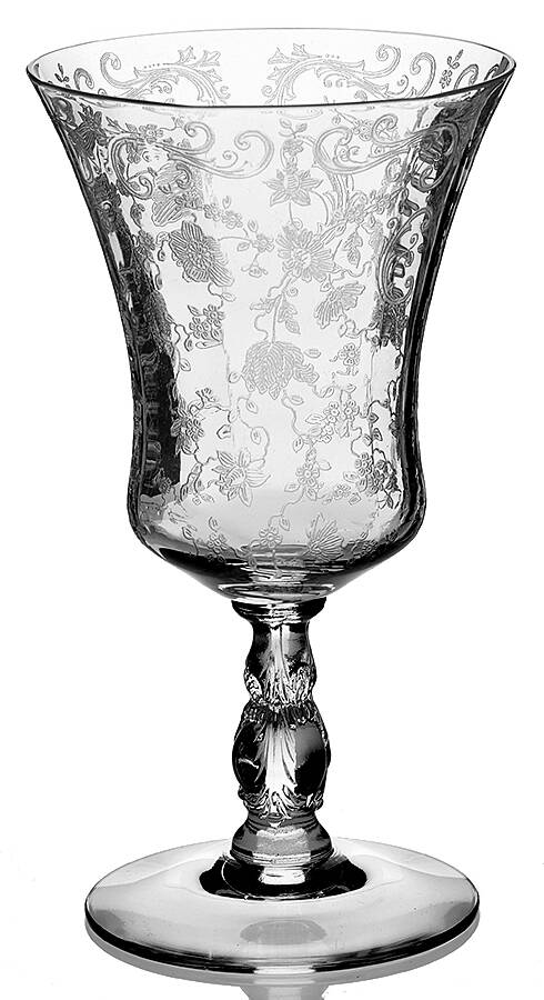 Chantilly Low Water Goblet by Cambridge-1
