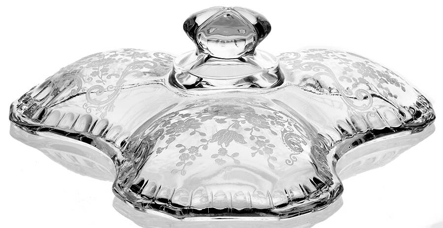 Chantilly Lid for 3500/57 3 Part Candy/Relish by Cambridge-1