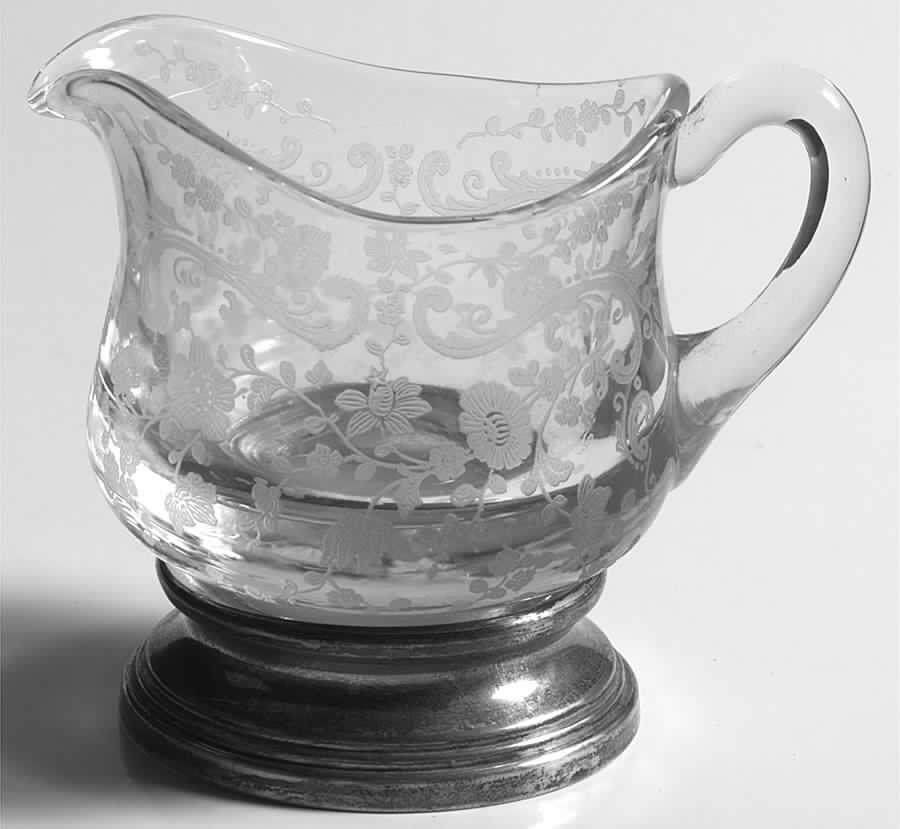 Chantilly Mini Creamer with Sterling Base by Cambridge-1