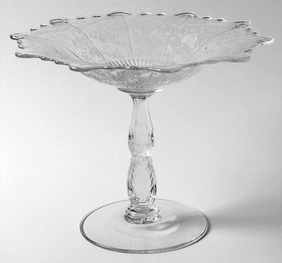 Chantilly 3600/469 6" Height X 7" Width Tall Comport by Cambridge-1