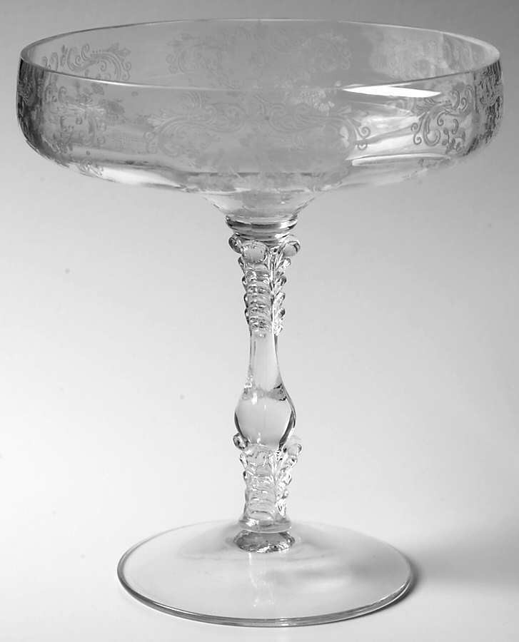 Chantilly Round Compote (Height X Width) by Cambridge-1