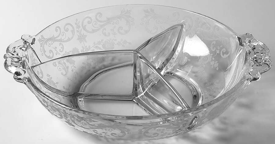 Chantilly 9" 3 Part Round Relish by Cambridge-1
