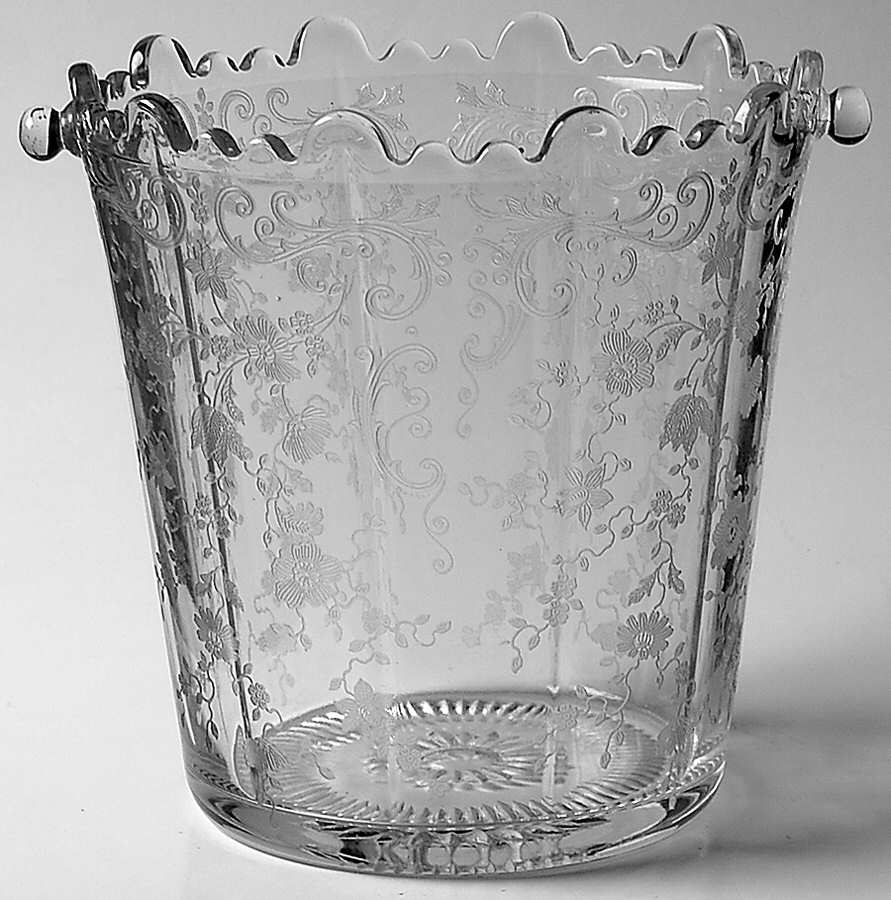 Chantilly Martha/674 Ice Bucket, No Handle, No Tongs by Cambridge-1