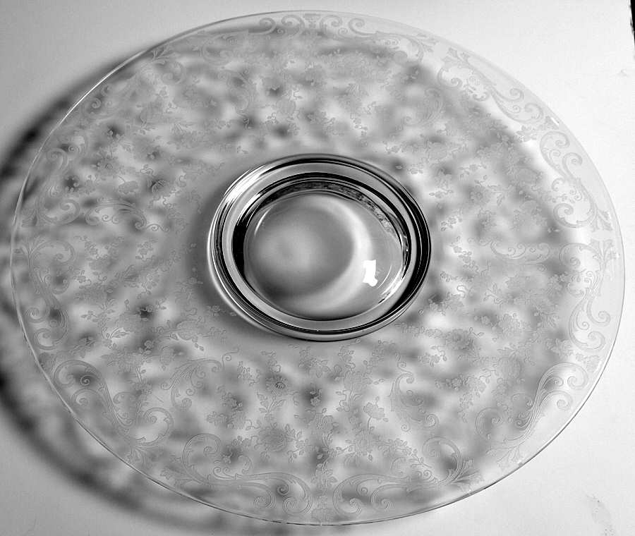 Chantilly 14" Torte Plate by Cambridge-1