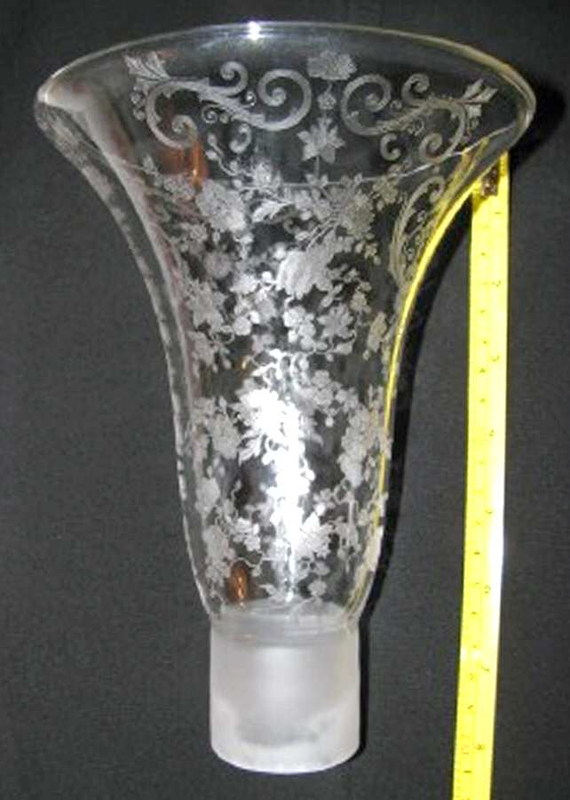 Chantilly Hurricane Globe Only Used W/1614 Hurricanes by Cambridge-1