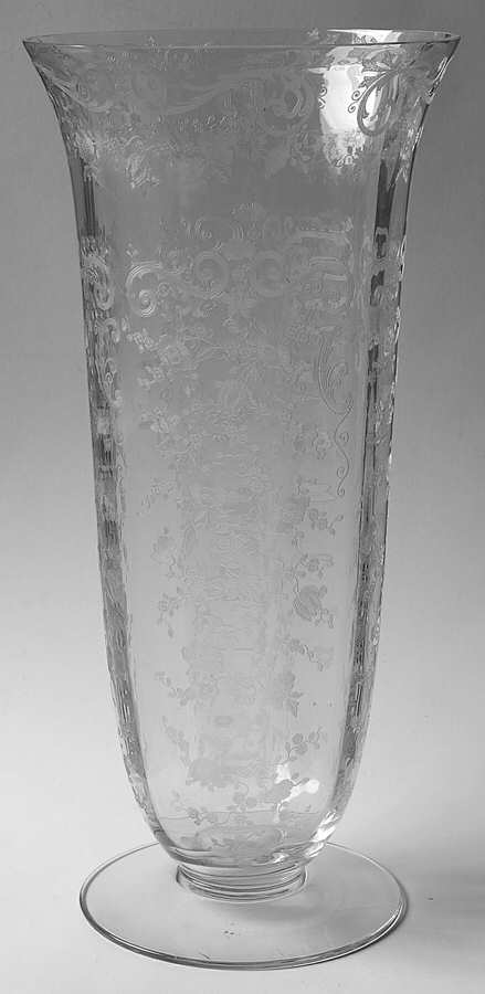 Chantilly 13" Footed Vase by Cambridge-1