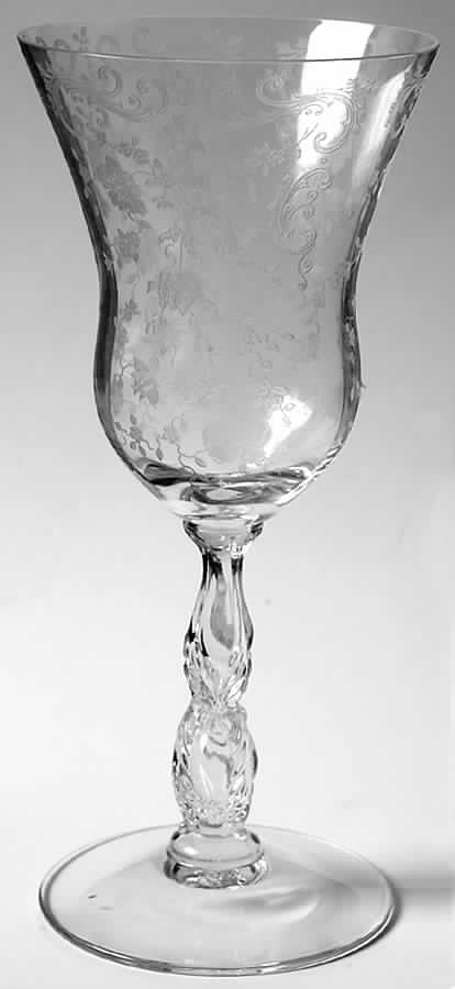 Chantilly Water Goblet by Cambridge-1