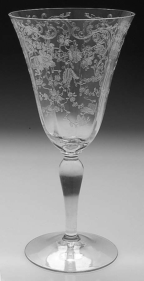 Chantilly (#3138, No Trim) Water Goblet by Cambridge-1