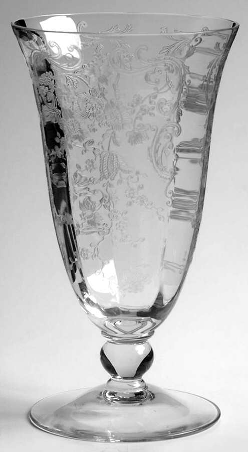 Chantilly (#3138, No Trim) 10 Oz Footed Tumbler by Cambridge-1