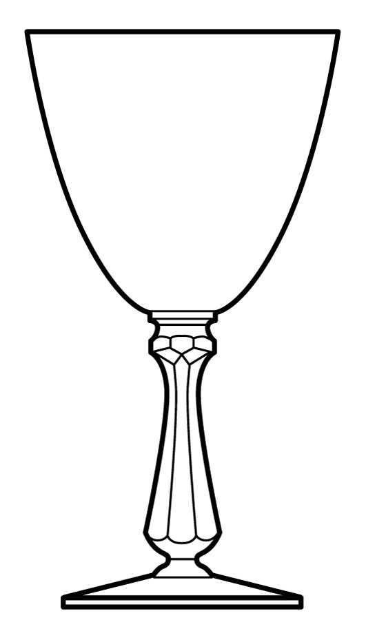 Charleston Water Goblet by Cambridge-1
