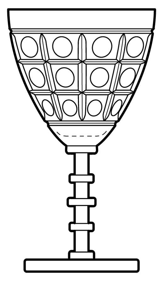 Chesterfield Water Goblet by Cambridge-1