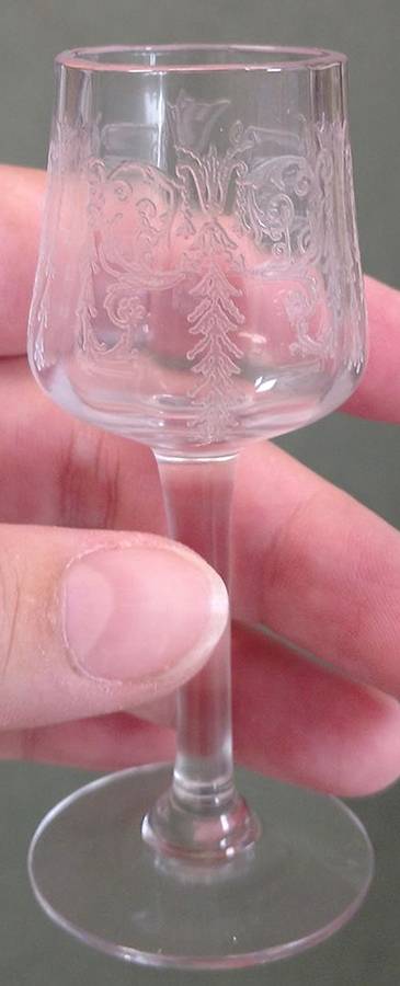 Cleo Clear (Stem 7606) Cordial Glass by Cambridge-1