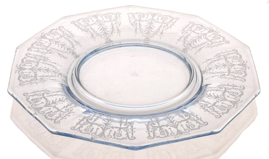 Cleo Blue (Stem 3077) Mayonnaise Underplate Only by Cambridge-1