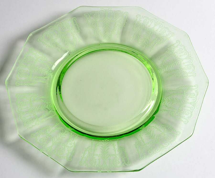 Cleo Green (Stem 3077) Mayonnaise Underplate Only by Cambridge-1