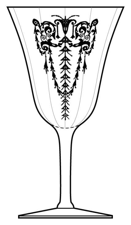 Cleo Clear (Stem 3060) Water Goblet by Cambridge-1
