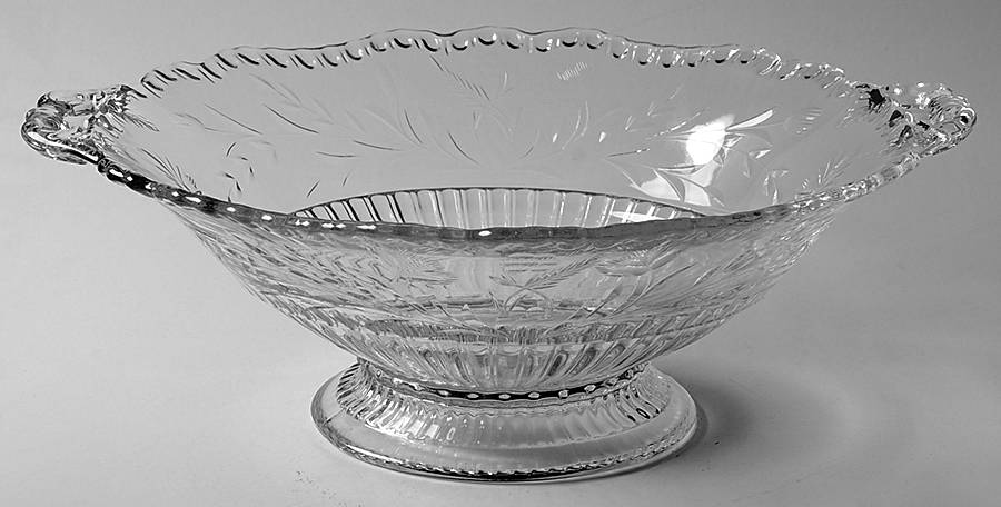 Croesus 10" Handled Footed Bowl by Cambridge-1