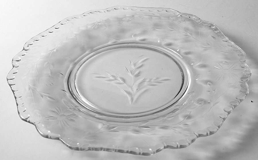 Croesus 8" Salad Plate (Shape 3500) by Cambridge-1
