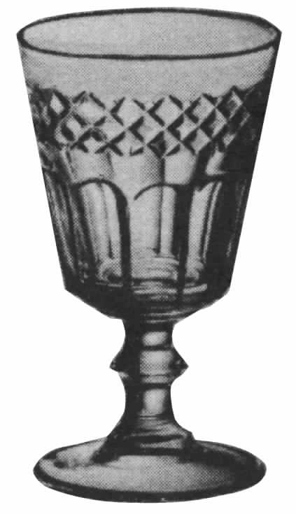Cut 1025 Water Goblet by Cambridge-1